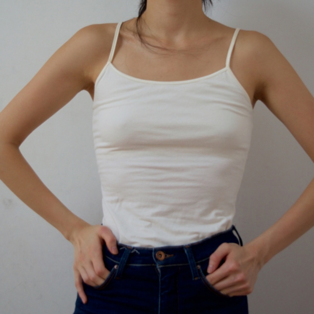 Lightly Used Basic White Camisole